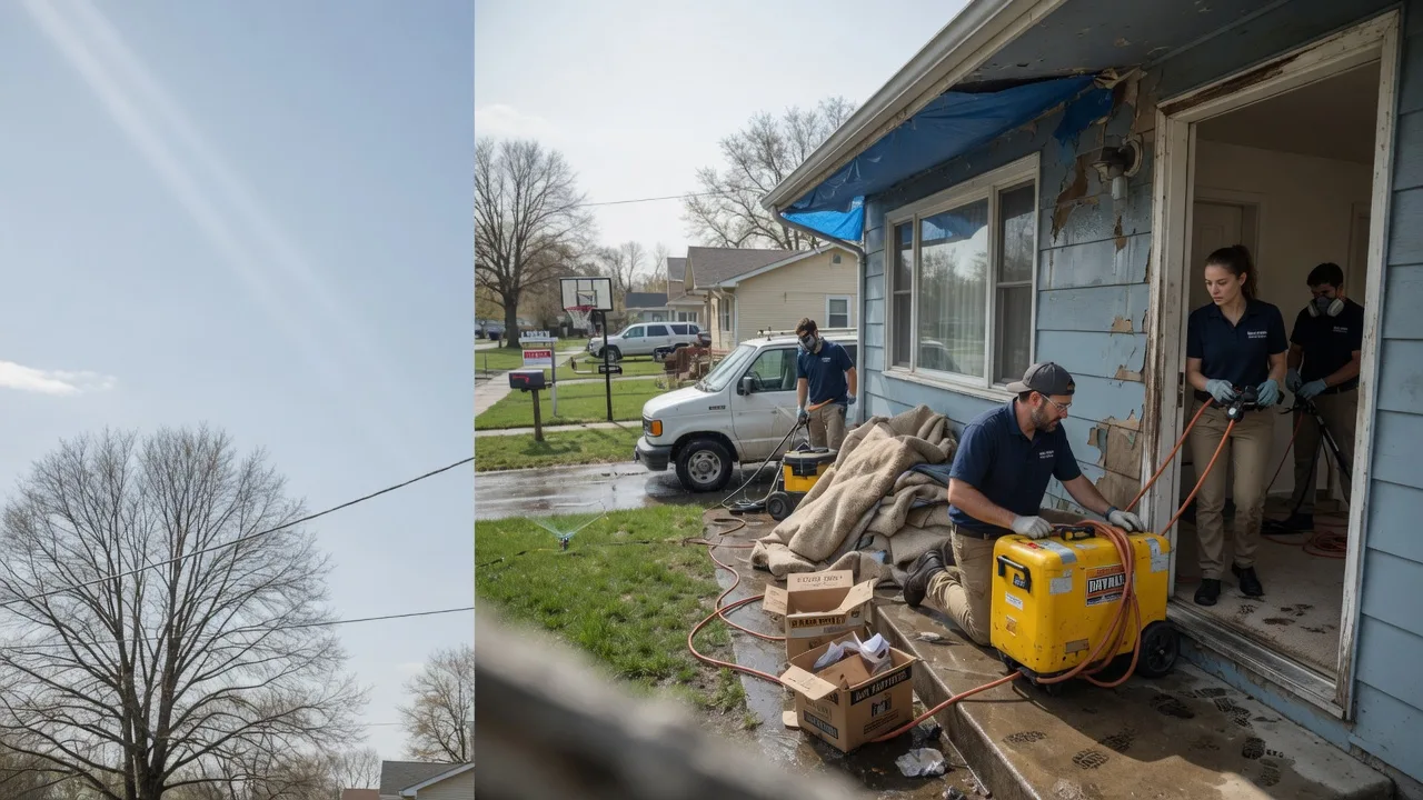 Basement Flood Cleanup in Walker, LA near me